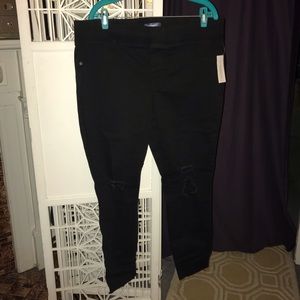 Old Navy Black Rockstar Jegging